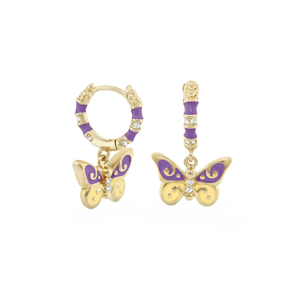 Girls Butterfly Earrings