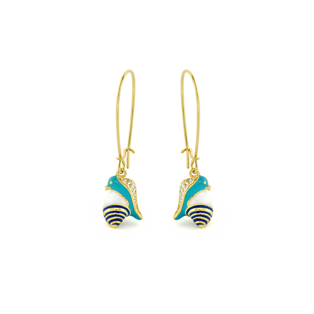 Dream Garden Snail Earrings