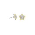 Children's Pave Star Earrings