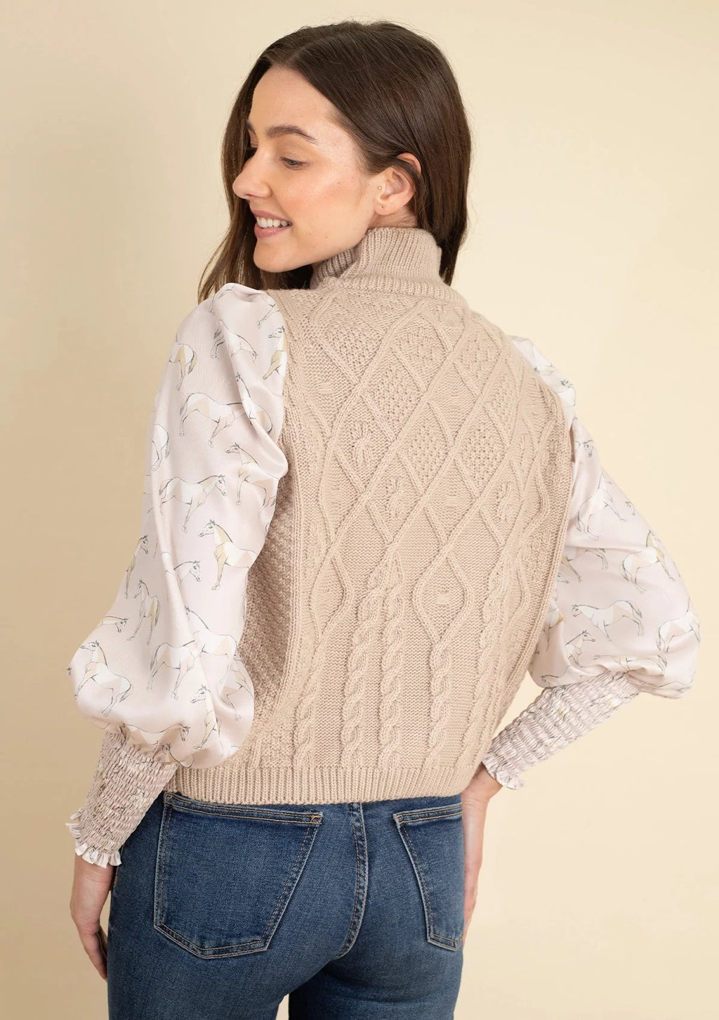 Ellie Cable Knit Sweater