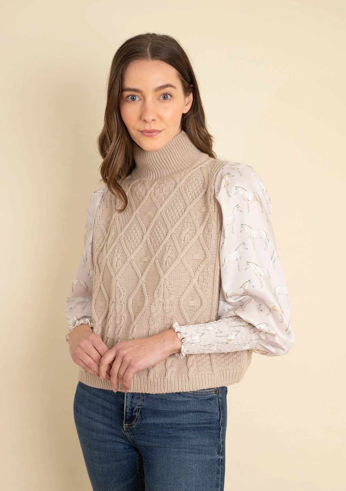 Ellie Cable Knit Sweater