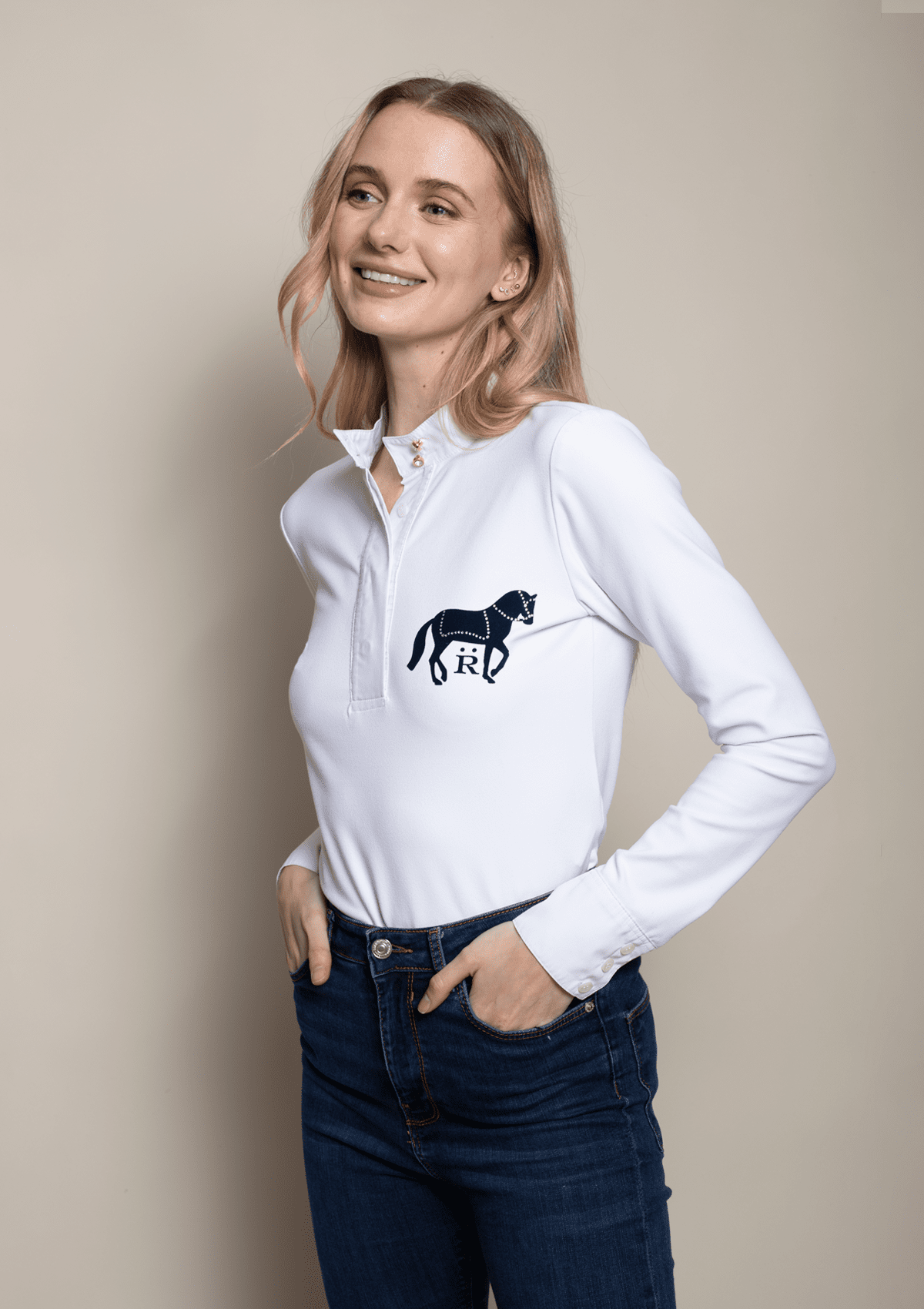 Elsa Show Shirt | Long Sleeve | White