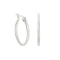 Plain Hoop Earrings