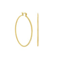 Plain Hoop Earrings