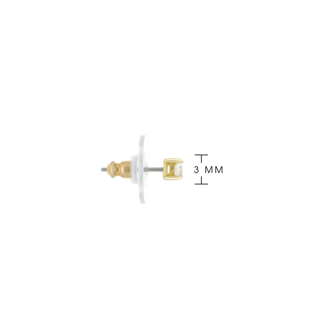 925 Stud Earrings 0.3 Ct