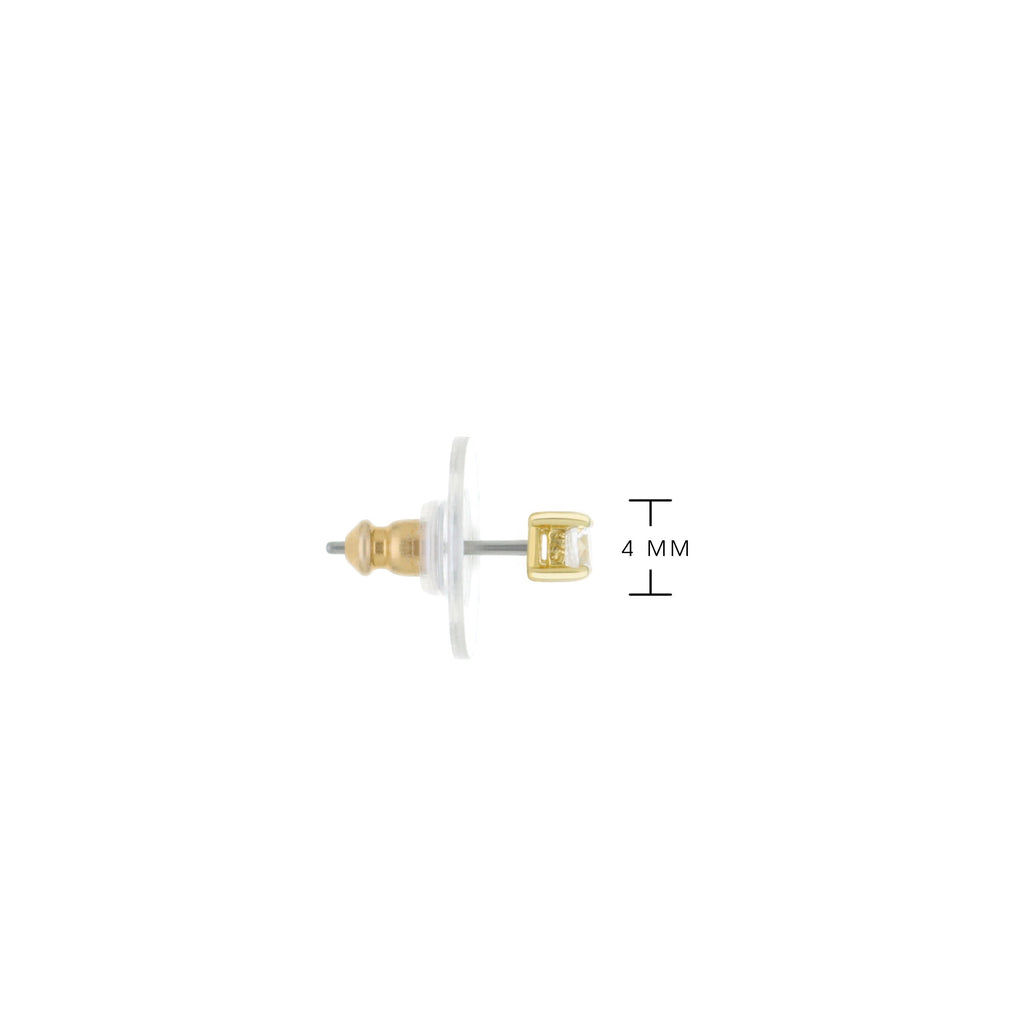 925 Stud Earrings 0.4 Ct