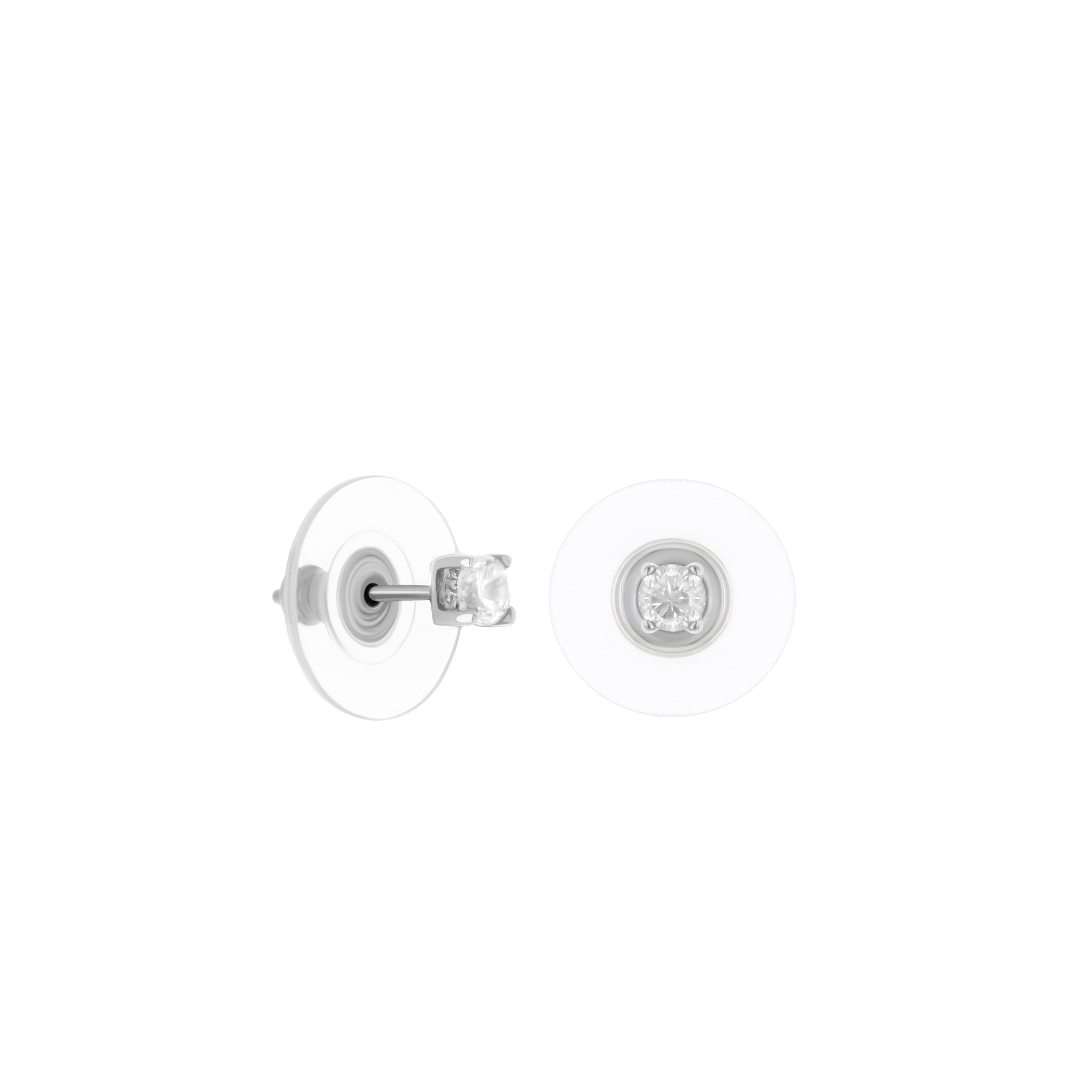 925 Stud Earrings 0.4 Ct