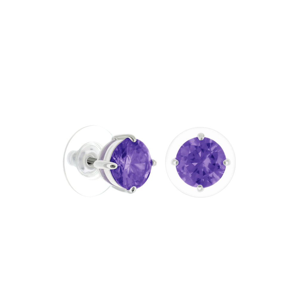 925 Stud Earrings 1.3 Ct