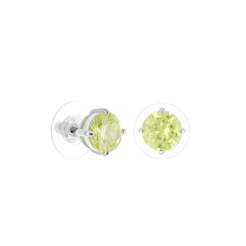 925 Stud Earrings 1.3 Ct