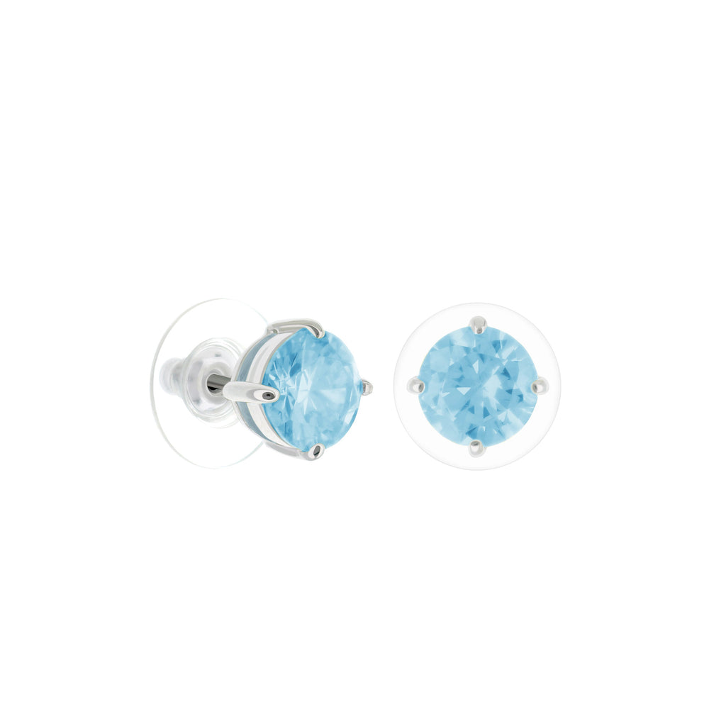 925 Stud Earrings 1.3 Ct