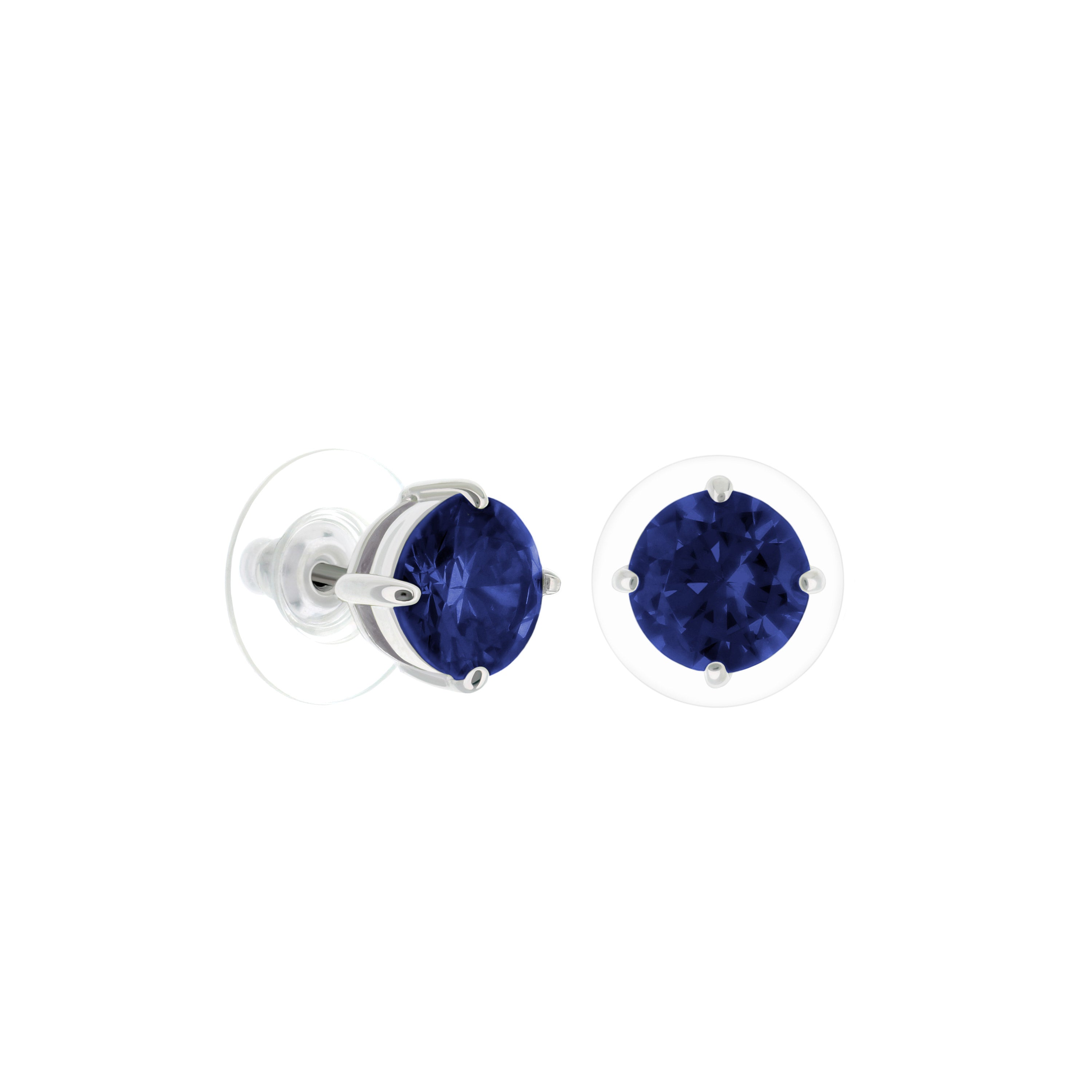 925 Stud Earrings 1.3 Ct