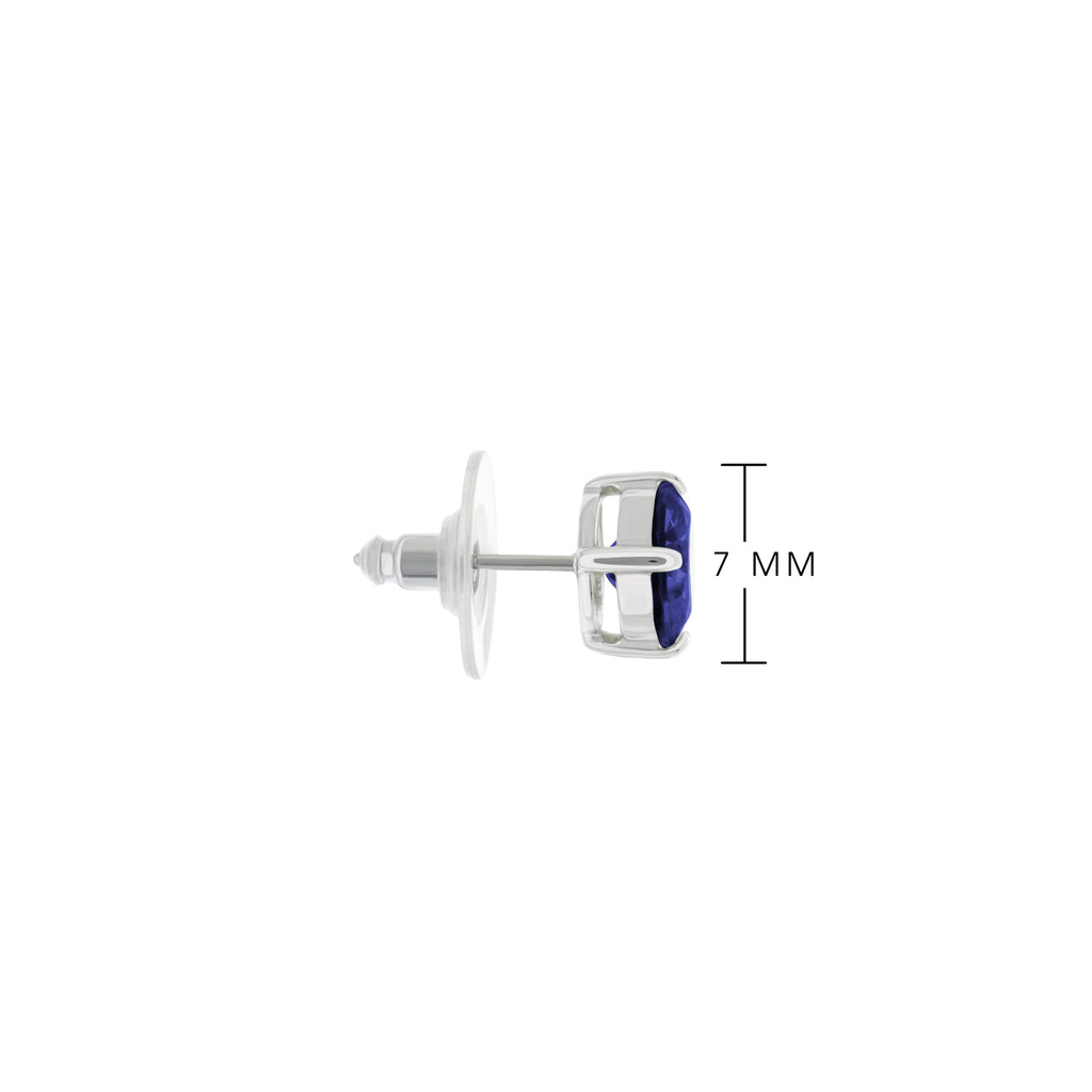 925 Stud Earrings 1.3 Ct