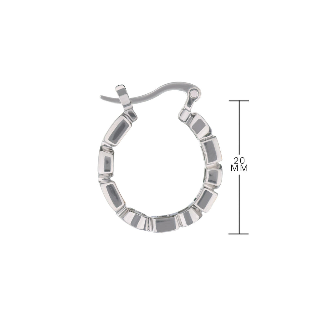 Sterling Silver Hoop Earrings