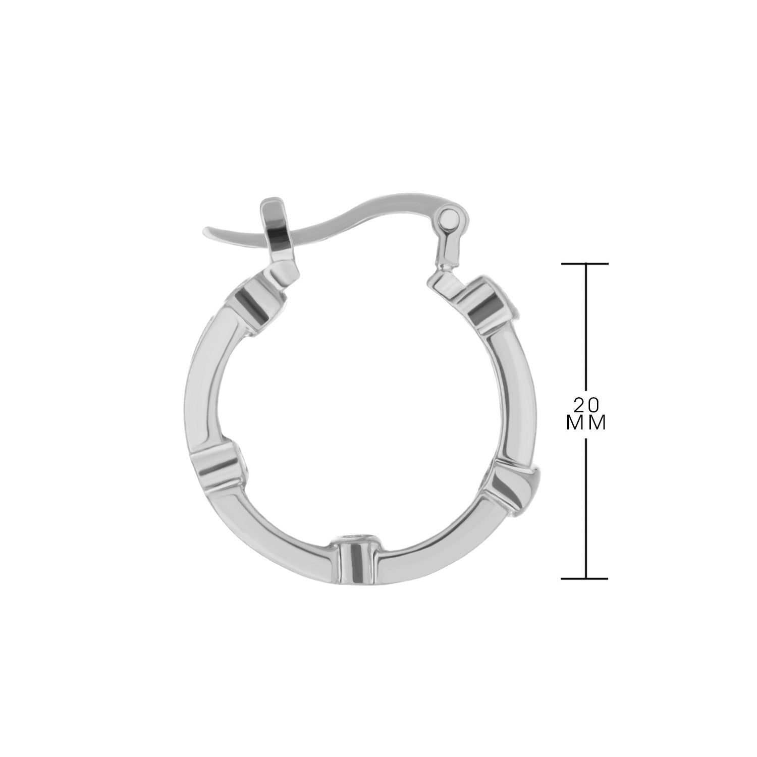 Sterling Silver Hoop Earrings
