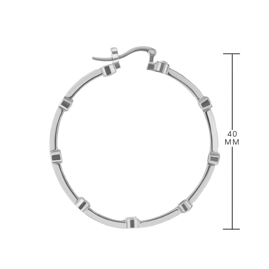 Sterling Silver Hoop Earrings