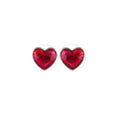 Heart Enamel Earrings