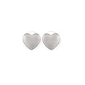 Heart Enamel Earrings