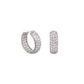 Glamour Pave .925 Earrings
