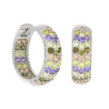 Glamour Pave .925 Earrings