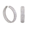 Glamour Pave .925 Earrings