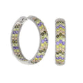 Glamour Pave .925 Earrings