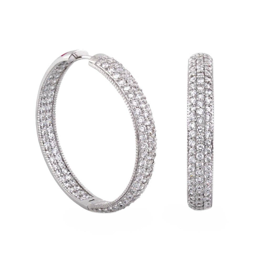 Glamour Pave Earrings