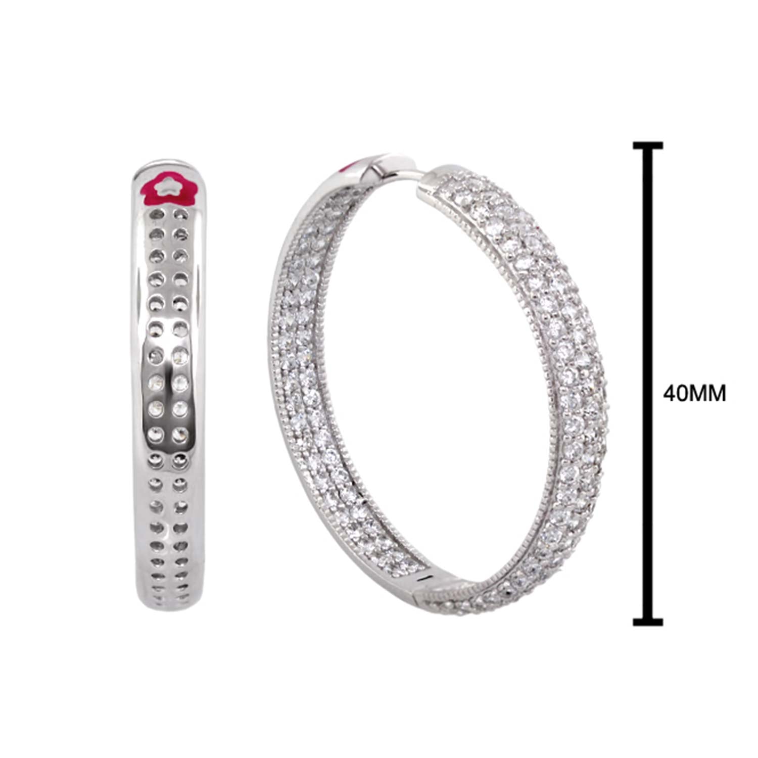 Glamour Pave Earrings