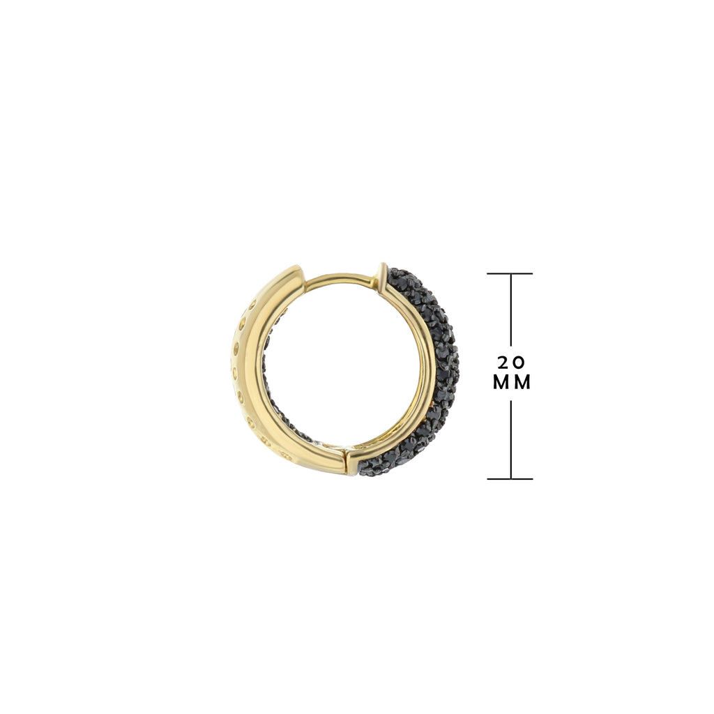 Glamour Pave .925 Earring