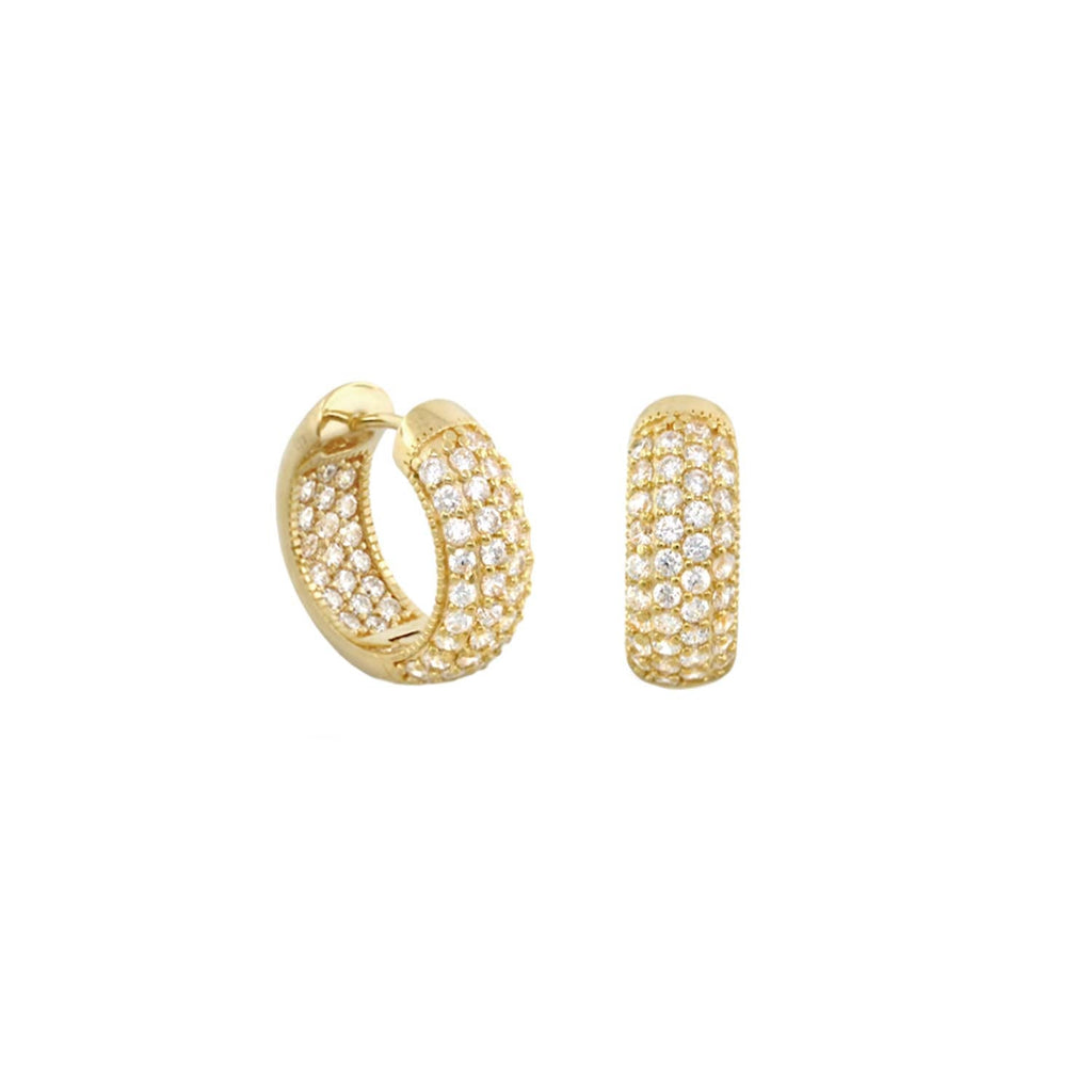 Glamour Pave .925 Earring