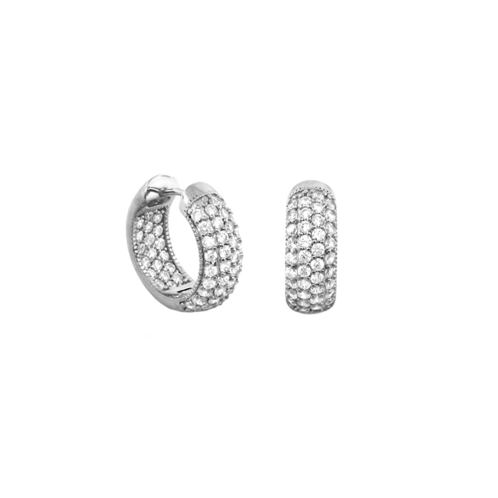 Glamour Pave .925 Earring