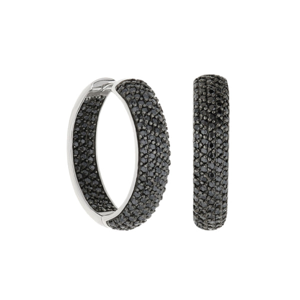 Glamour Pave .925 Earring