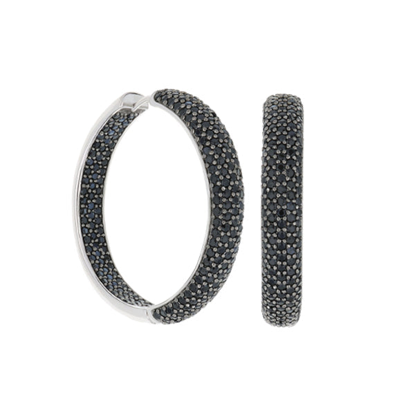 Glamour Pave .925 Earring