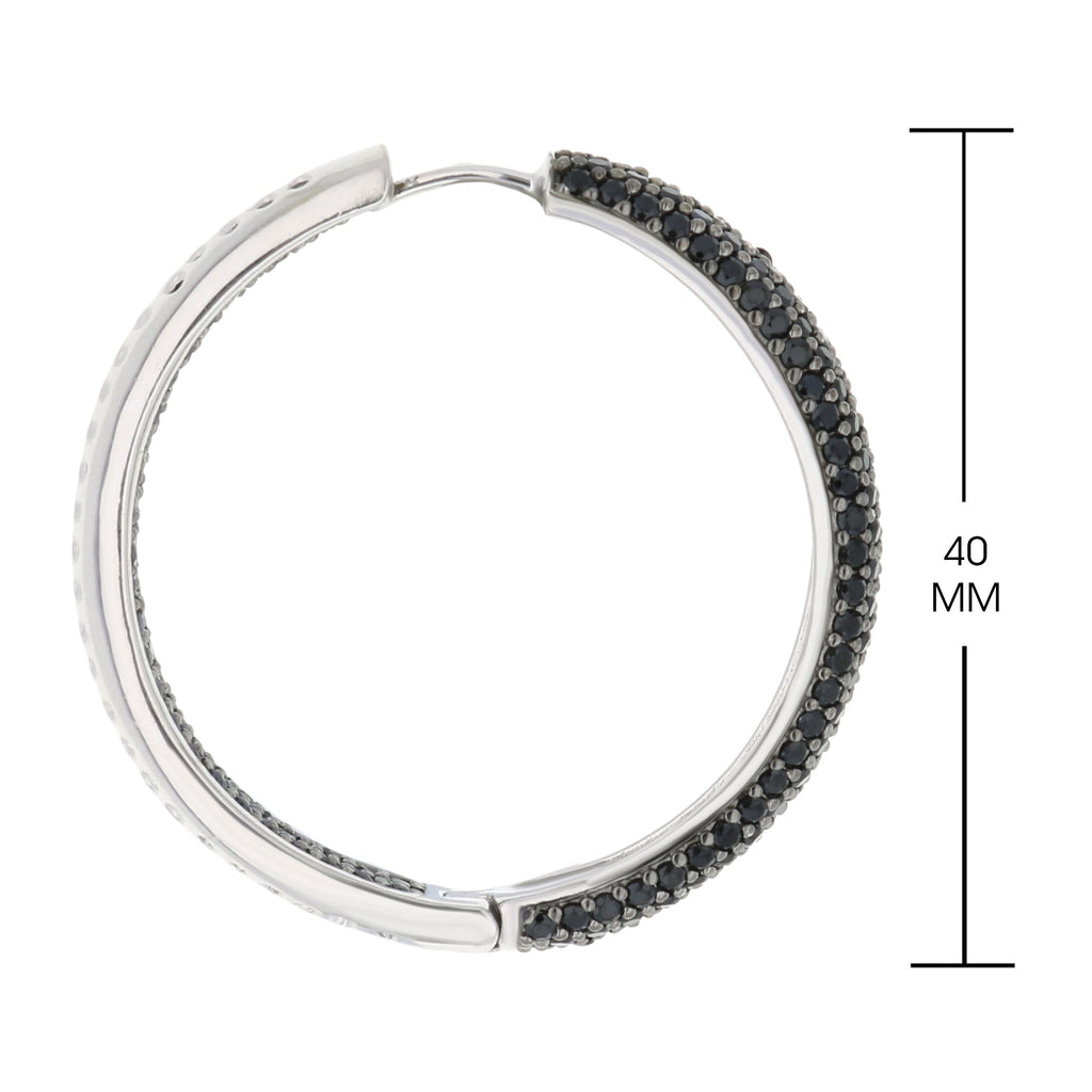 Glamour Pave .925 Earring