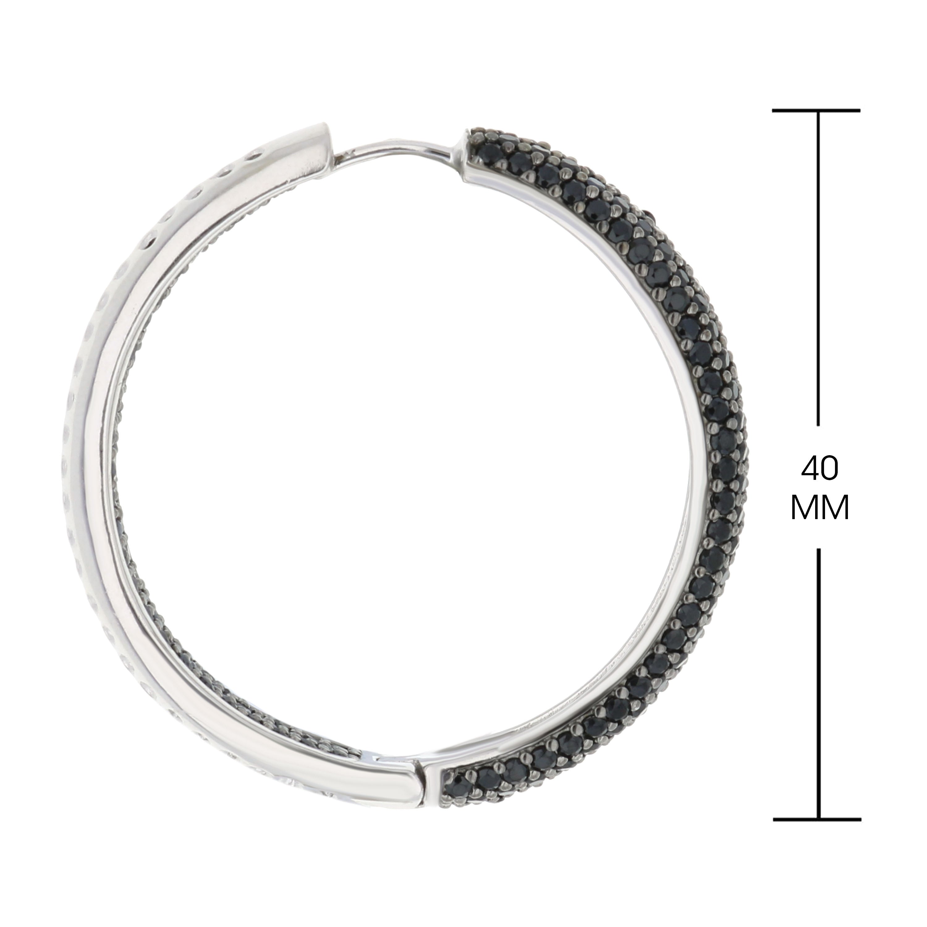 Glamour Pave .925 Earring