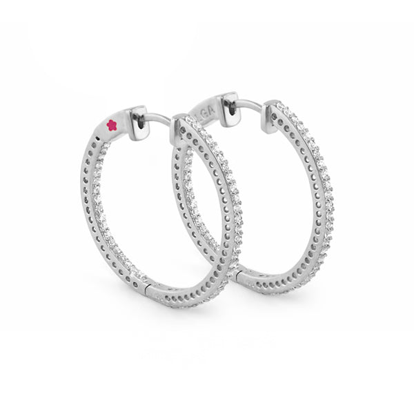 Pave Luxury Earring .925
