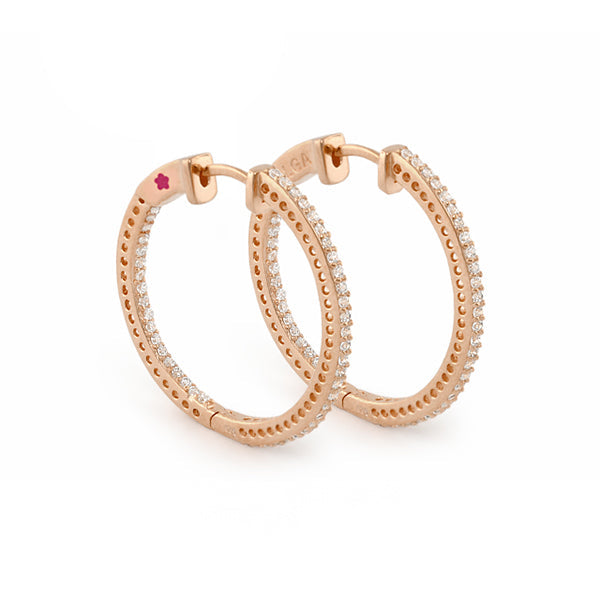Pave Luxury Earring .925