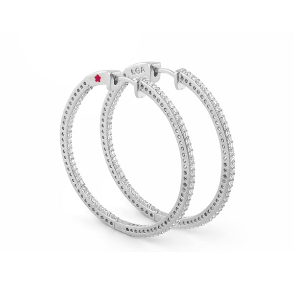 Pave Luxury Earring .925