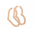 Glamour Pave 925 Earrings