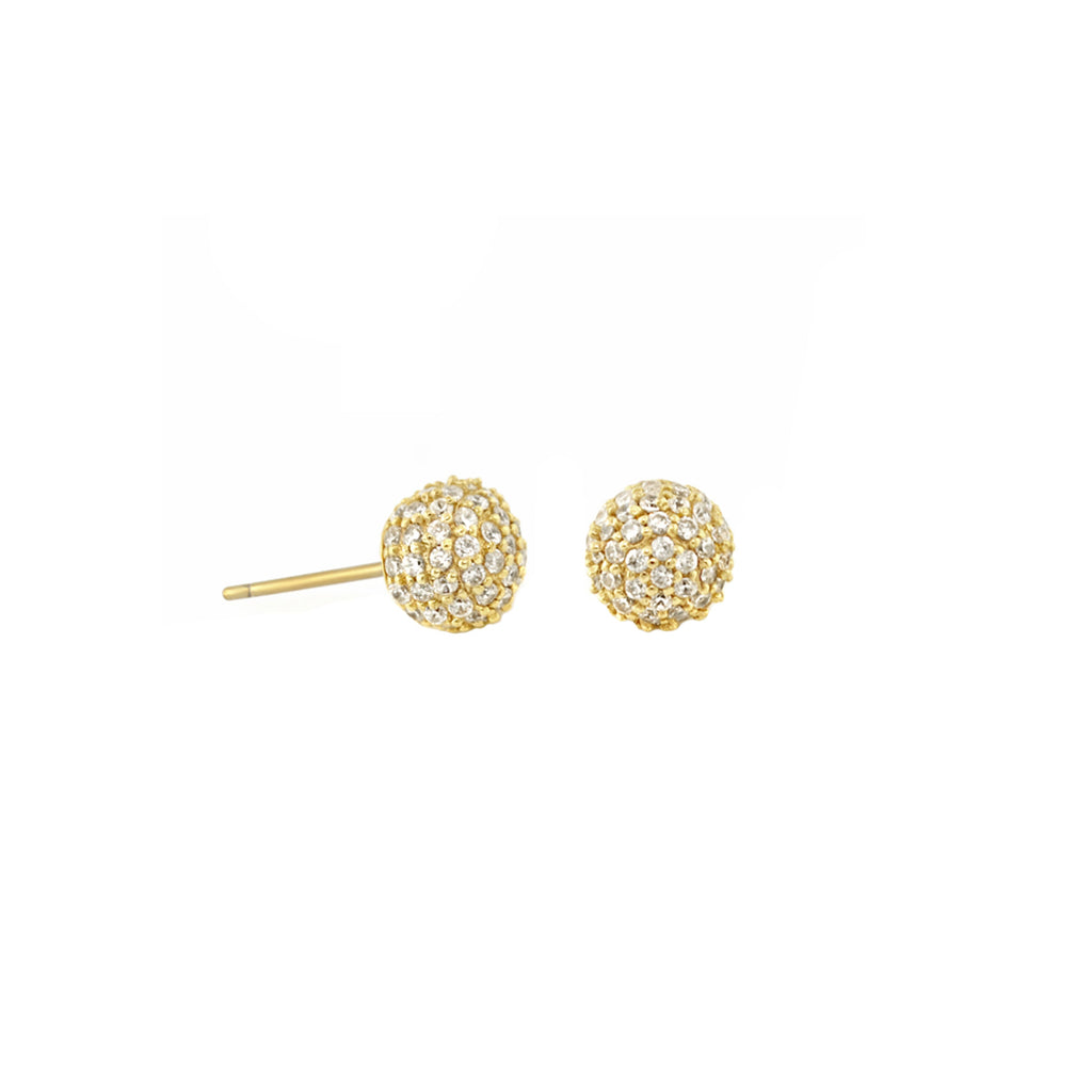 Glamour Pave .925 Earrings