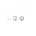 Glamour Pave .925 Earrings