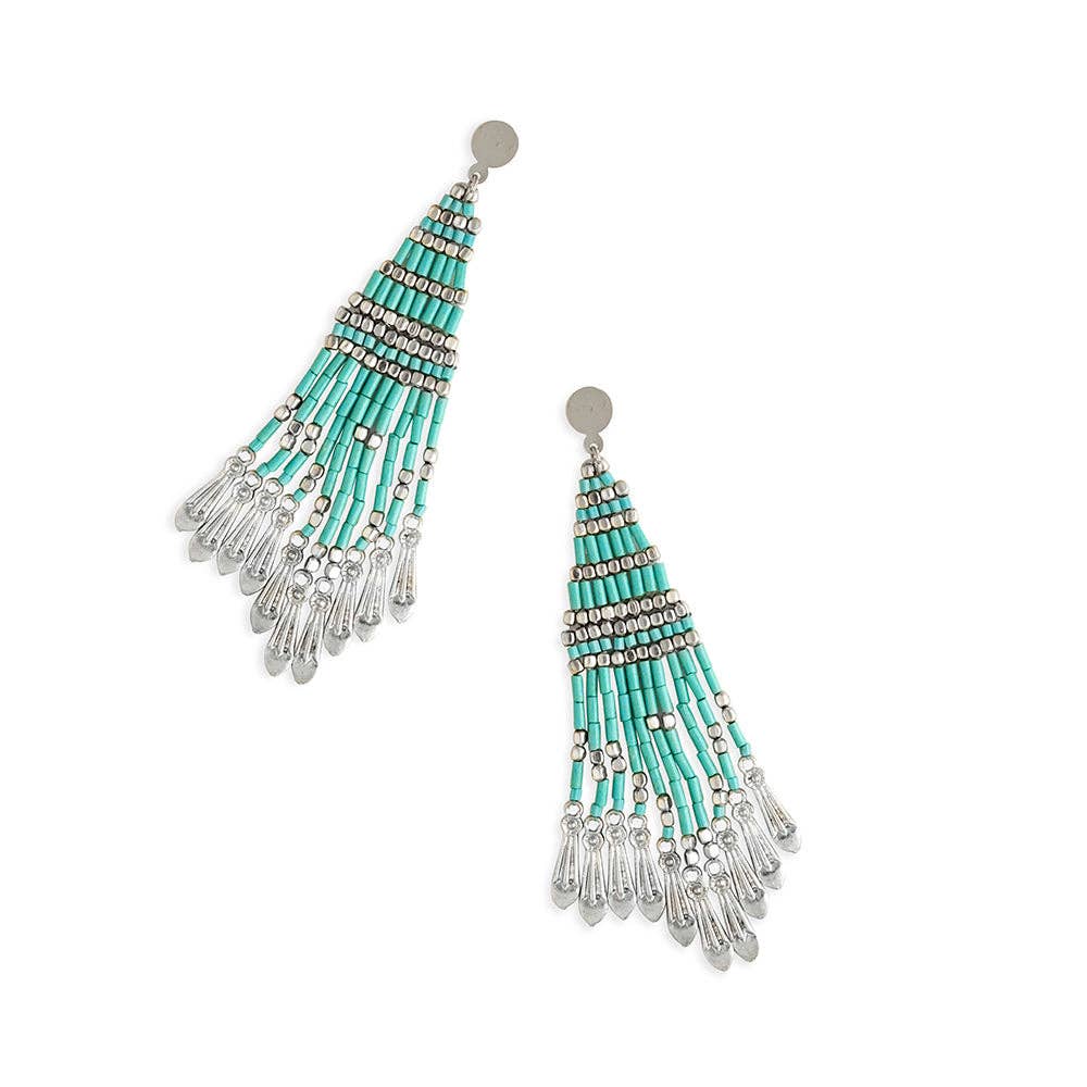 Flora Beaded Earrings