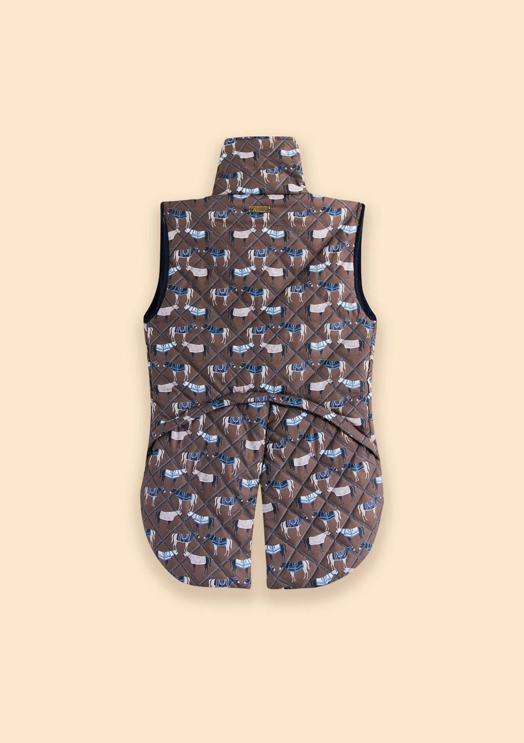 Florence Quilted Vest | Victory Print