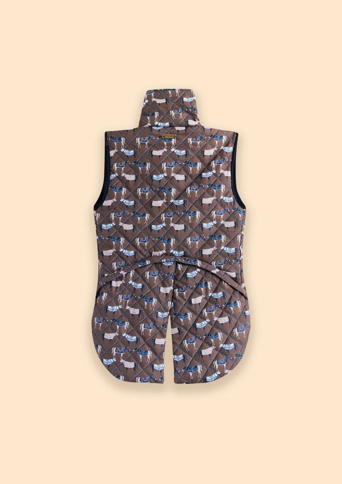 Florence Quilted Vest | Victory Print