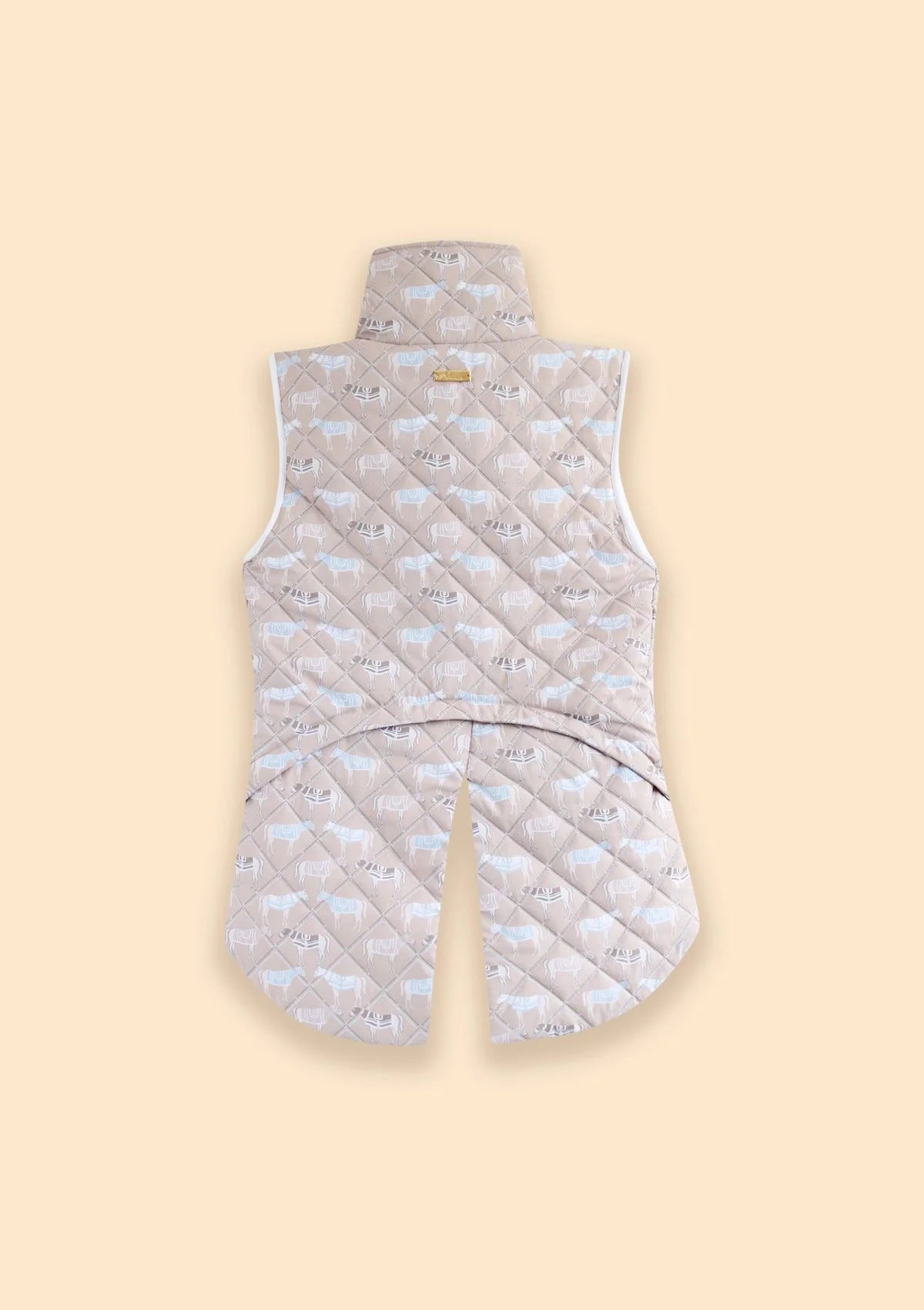 Florence Quilted Vest | Victory Print