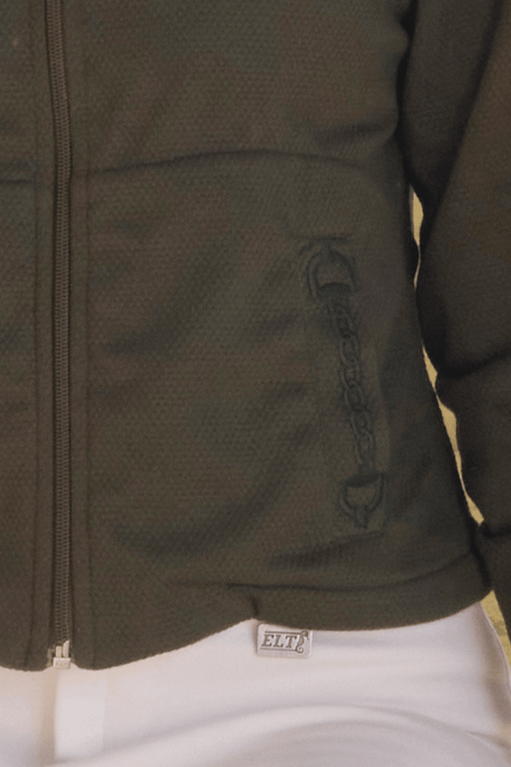 Harmonia Embroidered Zip-Up Jacket