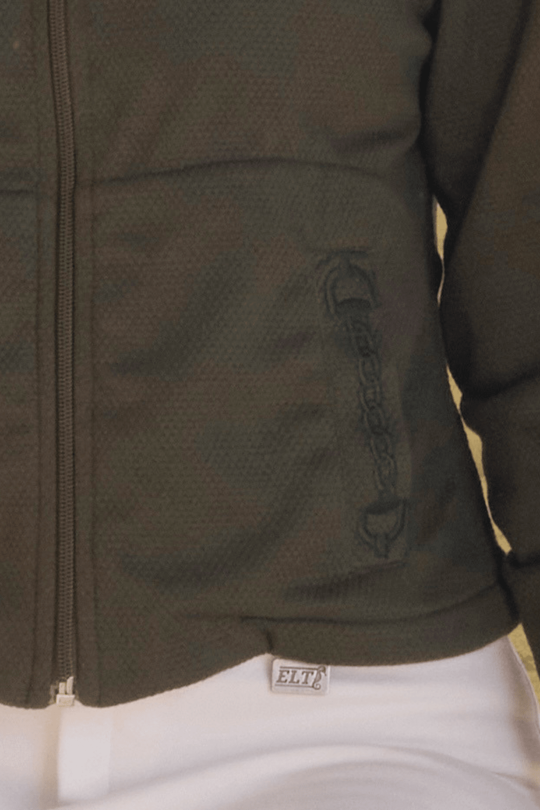 Harmonia Embroidered Zip-Up Jacket