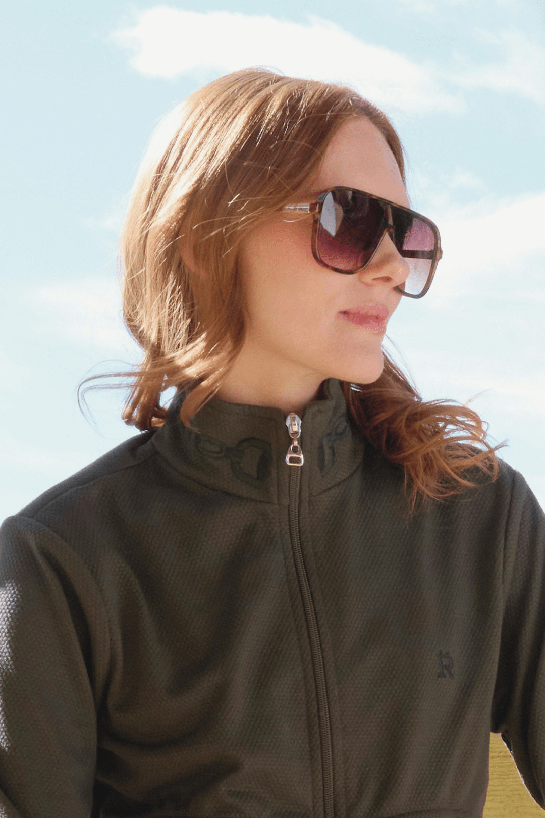 Harmonia Embroidered Zip-Up Jacket