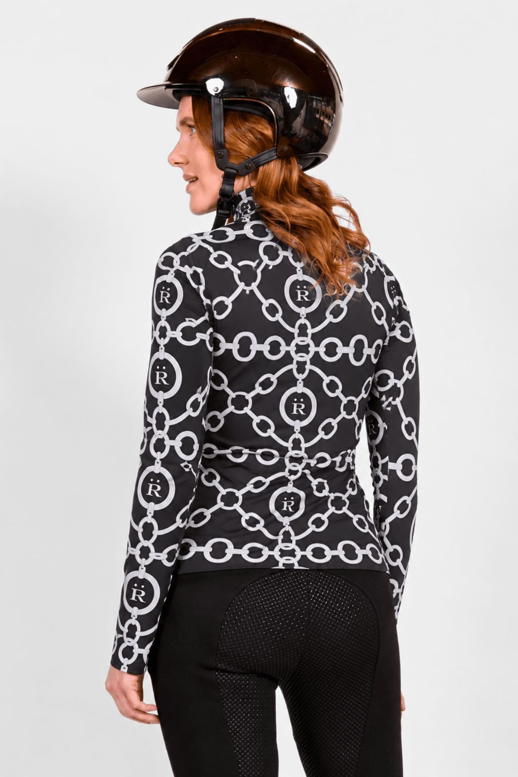 Harmony Q-Zip | Aros Print | Long Sleeve