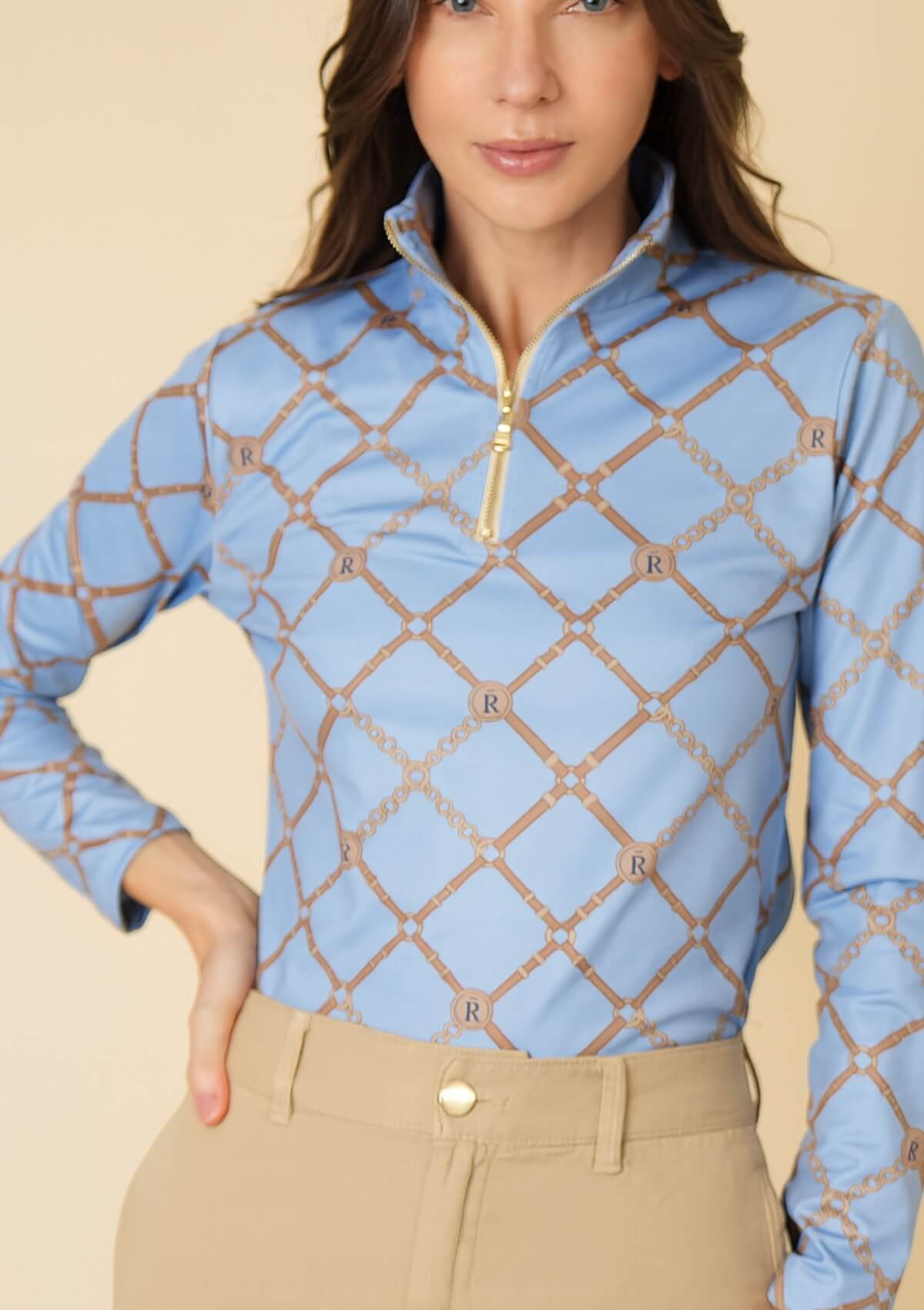 Harmony Midlayer | Beltina Print | Long Sleeve