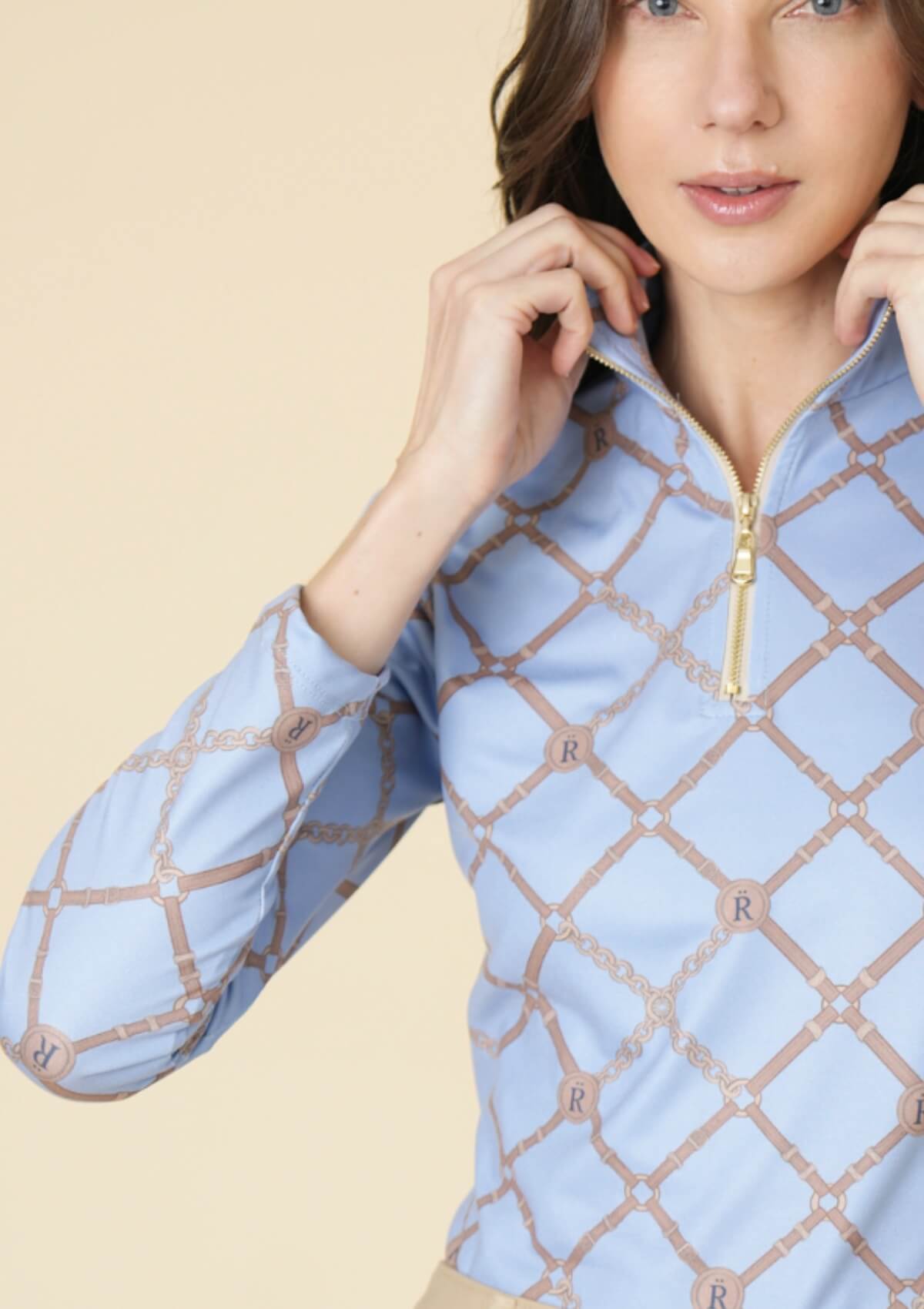 Harmony Midlayer | Beltina Print | Long Sleeve